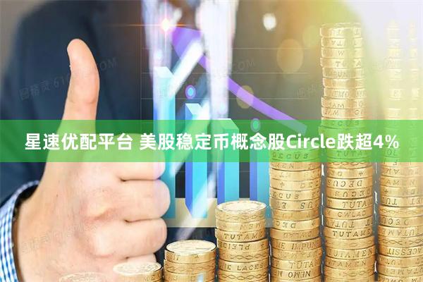 星速优配平台 美股稳定币概念股Circle跌超4%